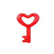 Llave Corazón charm para llavero