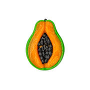 Papaya charm para llavero