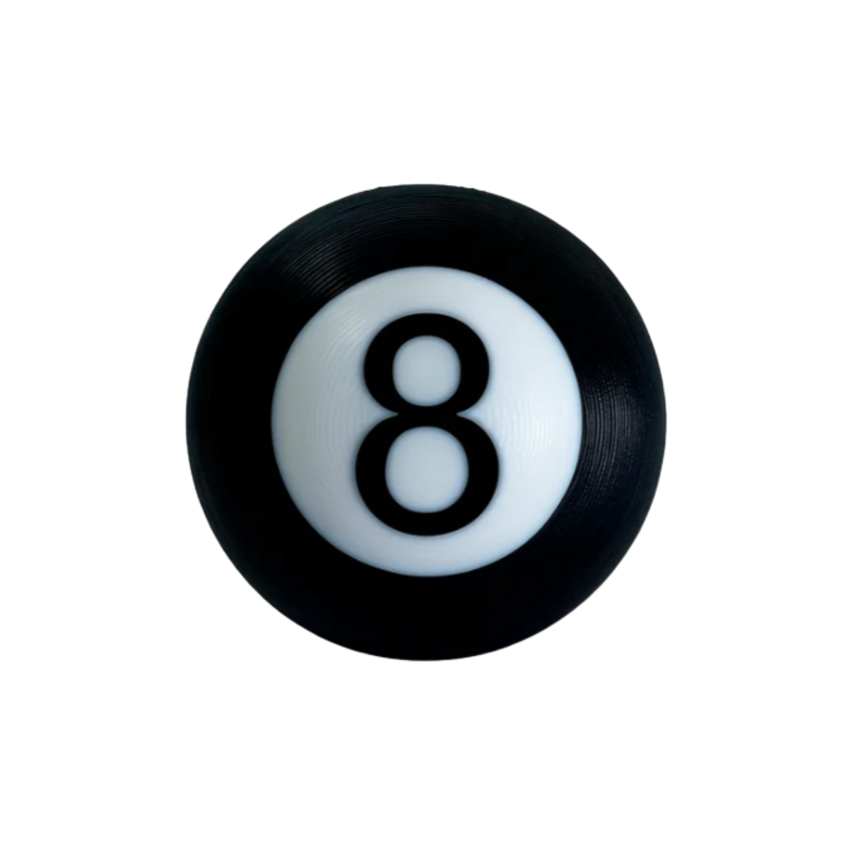 Bola 8 charm para llavero