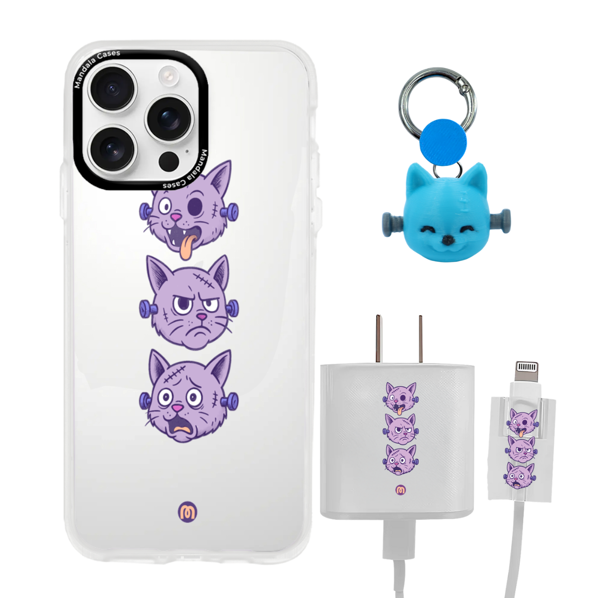 COMBO Gatitos Embrujados - Mandala Cases 