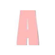 Letras Rosadas Sticky-charm - Mandala Cases 