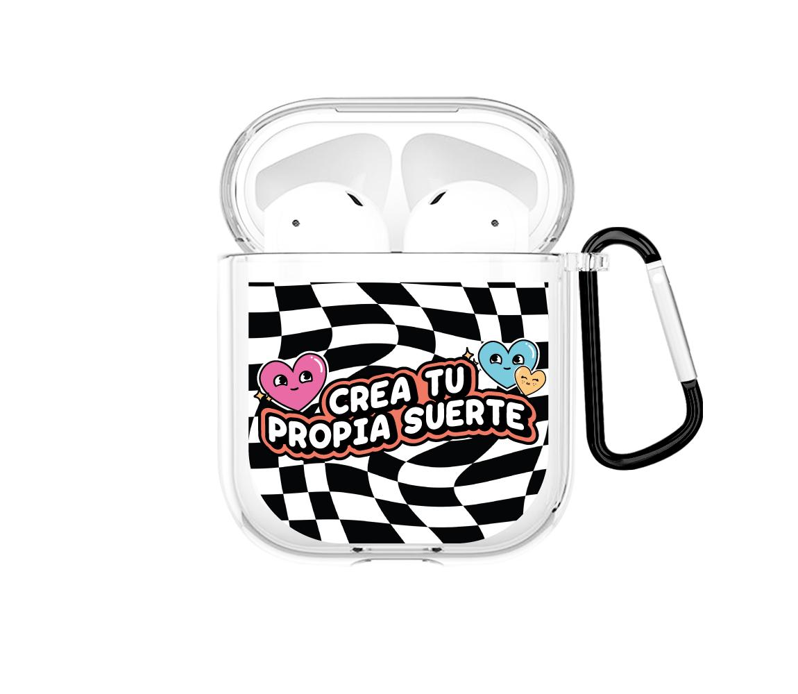Crea tu suerte Airpods case - Mandala Cases 