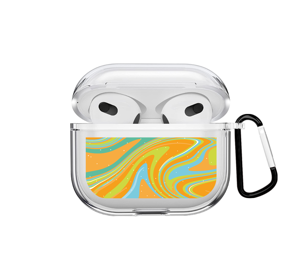 Color liquido Airpods case - Mandala Cases 