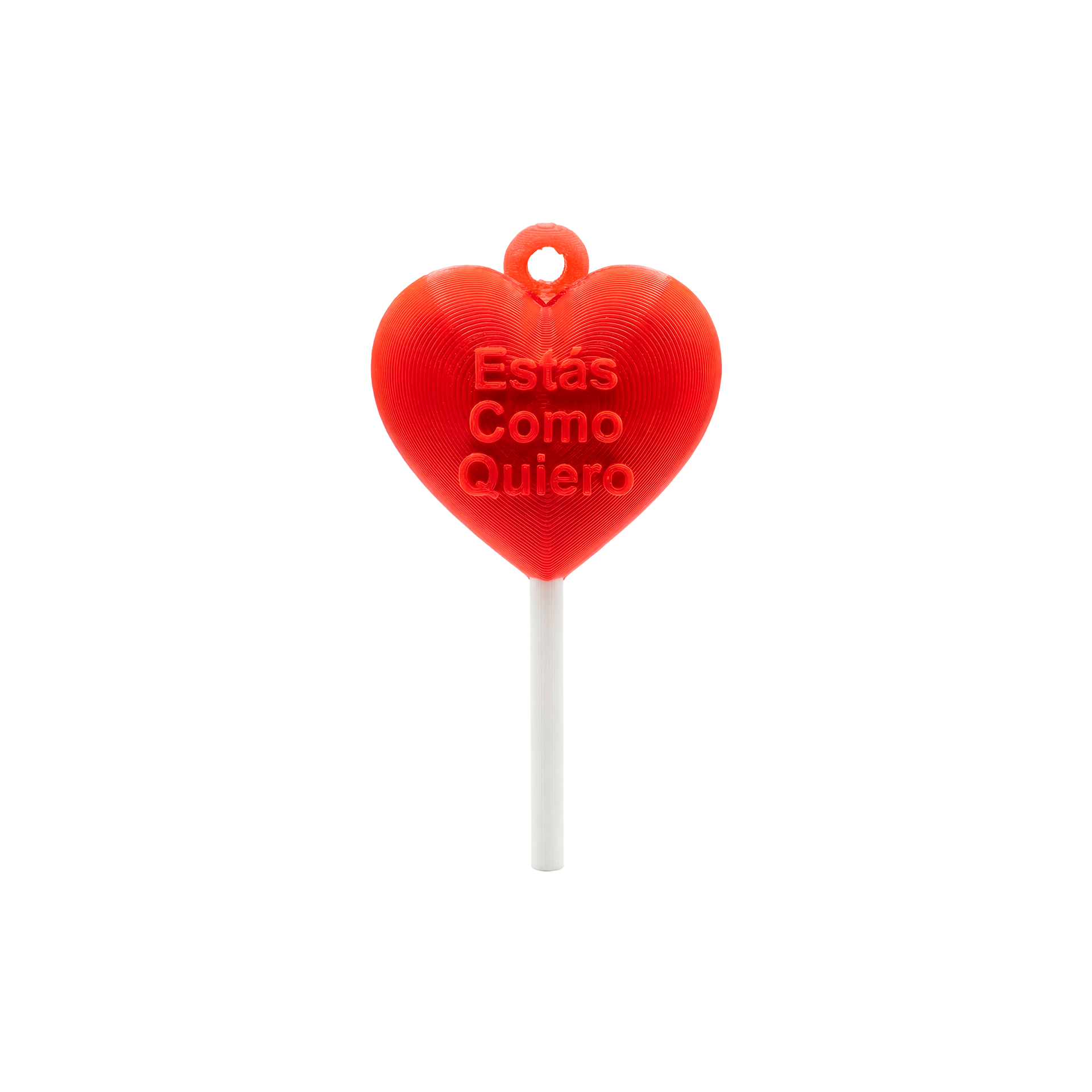 Holding Chupeta De Corazón