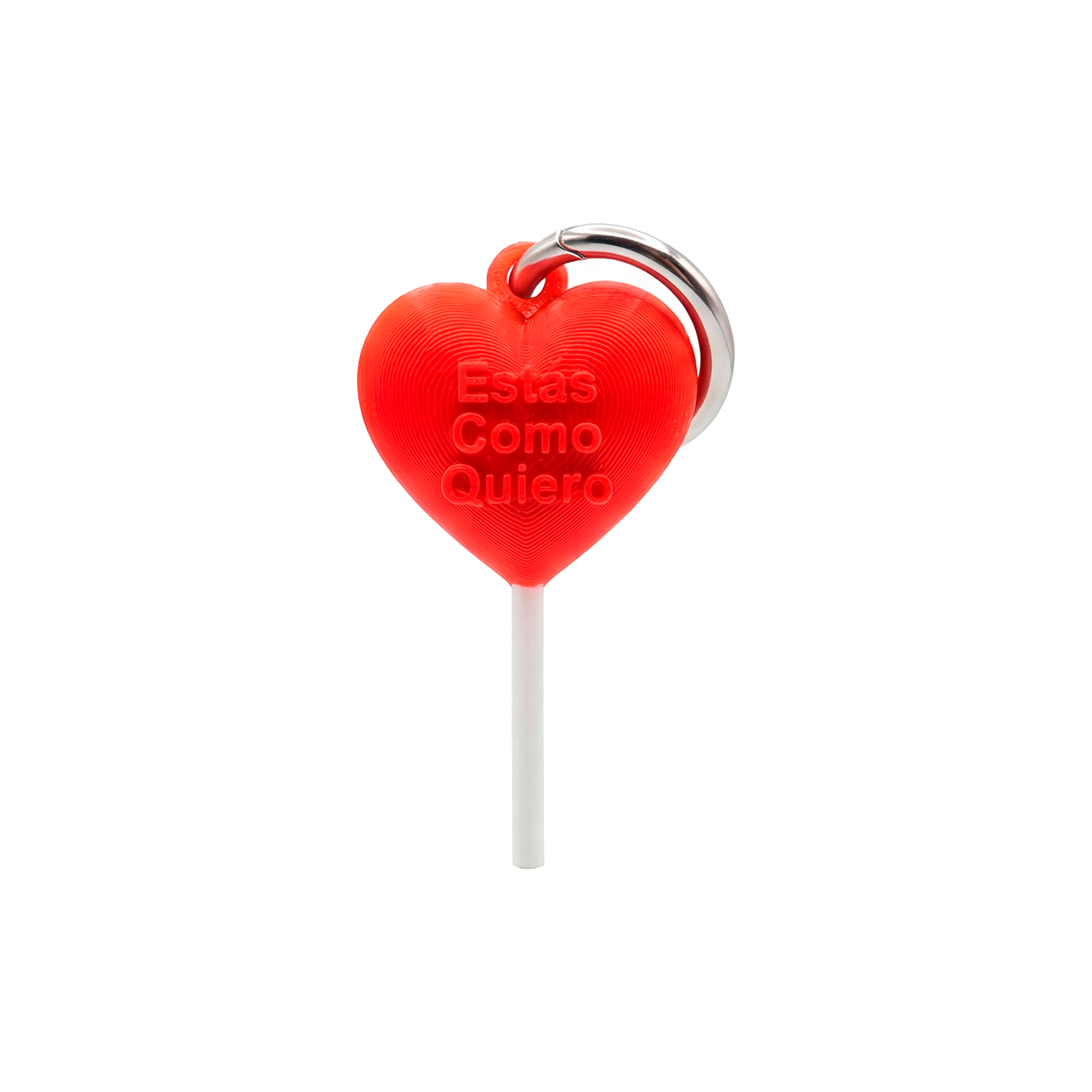 Holding Chupeta De Corazón