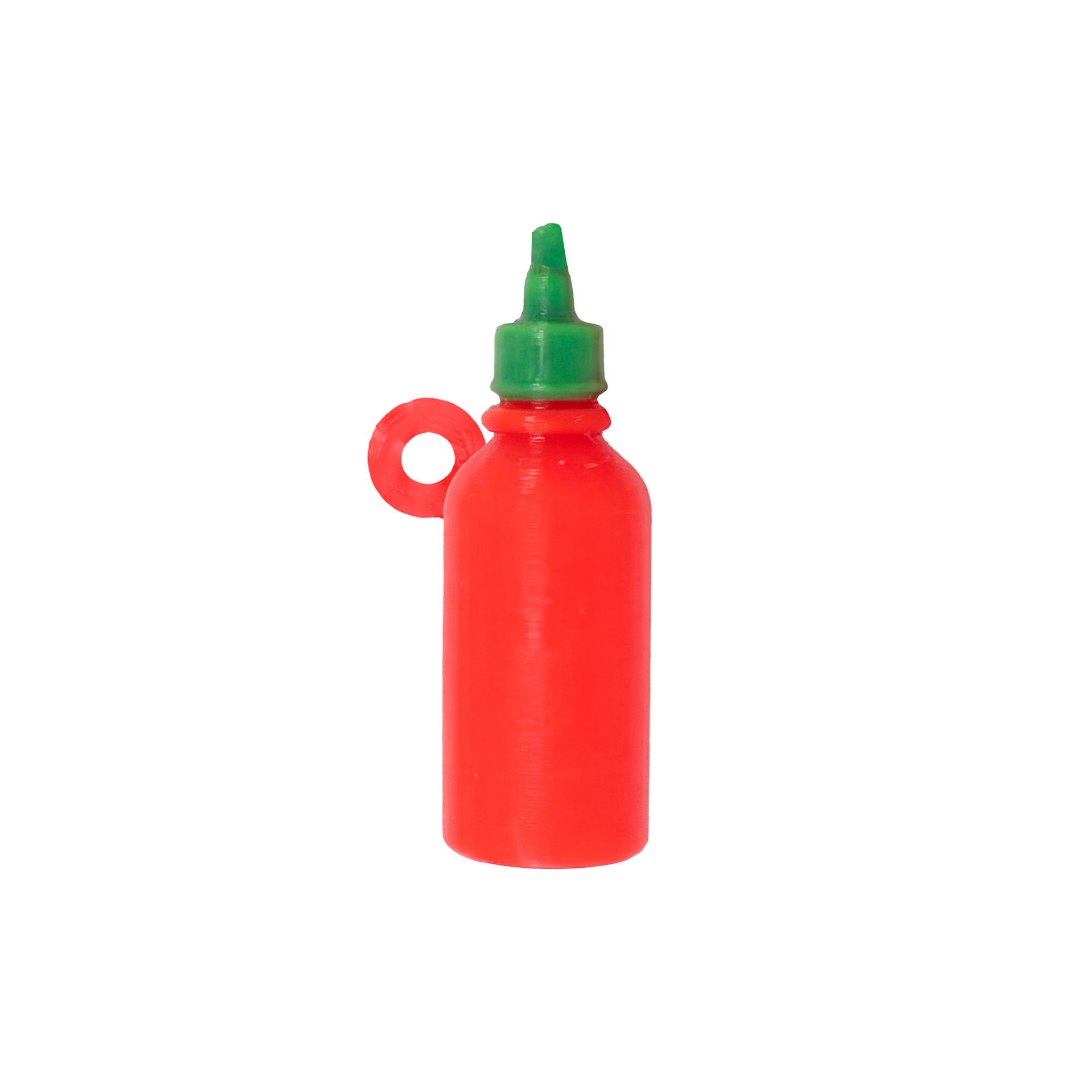 Holding Sriracha