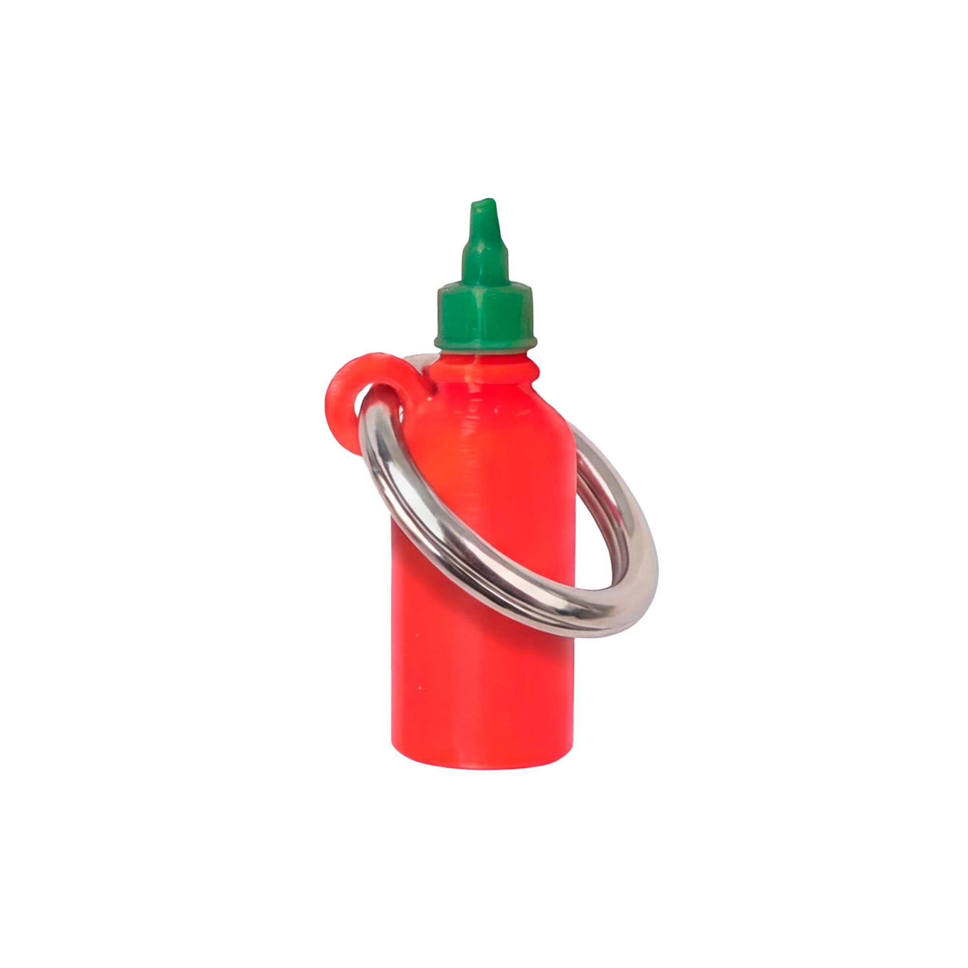 Holding Sriracha