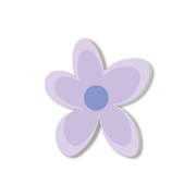 Violeta encantada Sticky-charm - Mandala Cases 