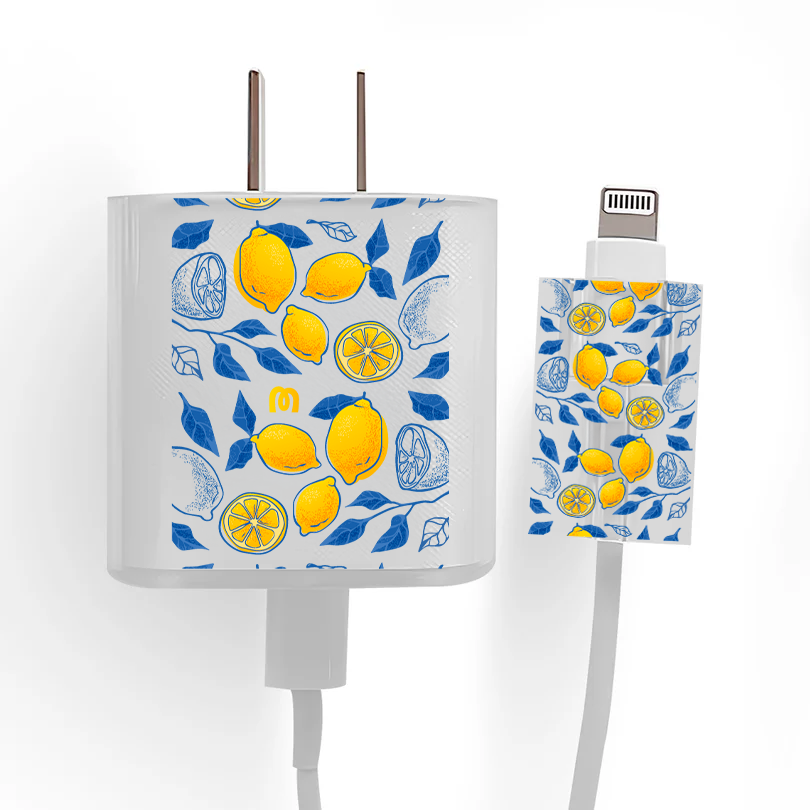 Protector de cargador Blue Lemon - Mandala Cases 