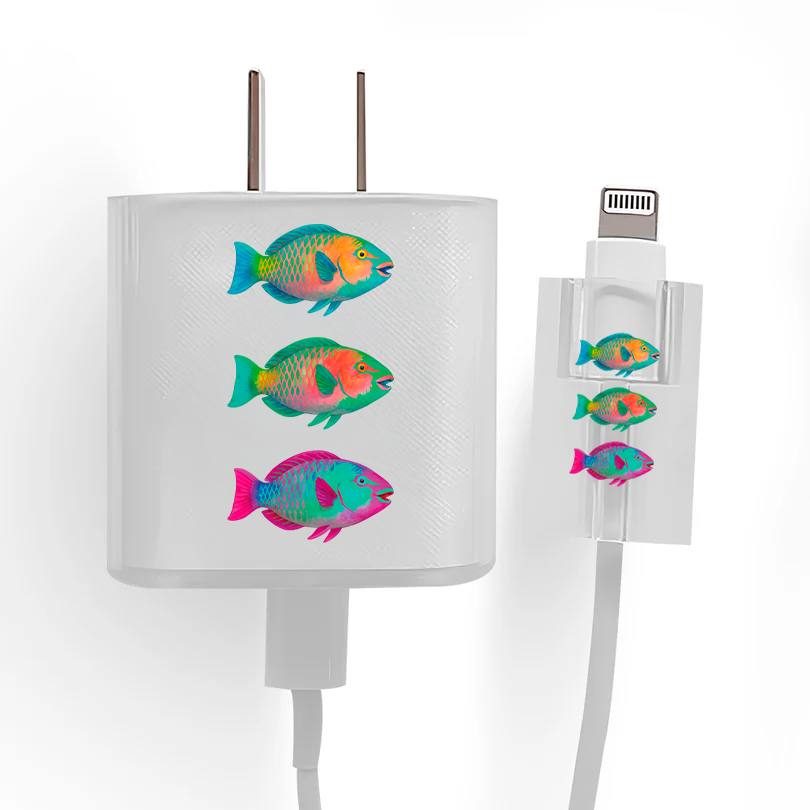 Protector de cargador Trío Tropical - Mandala Cases 