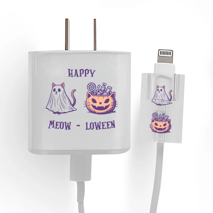Protector de cargador Dulces Meow-loween - Mandala Cases 