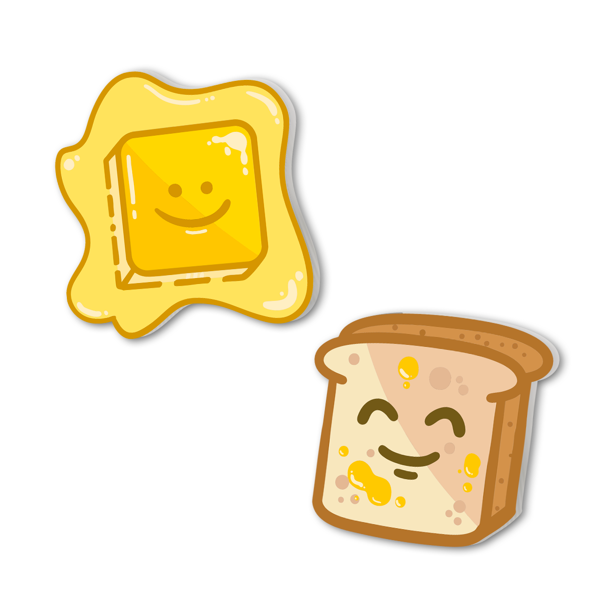 Pan y mantequilla  Sticky-charm - Mandala Cases 