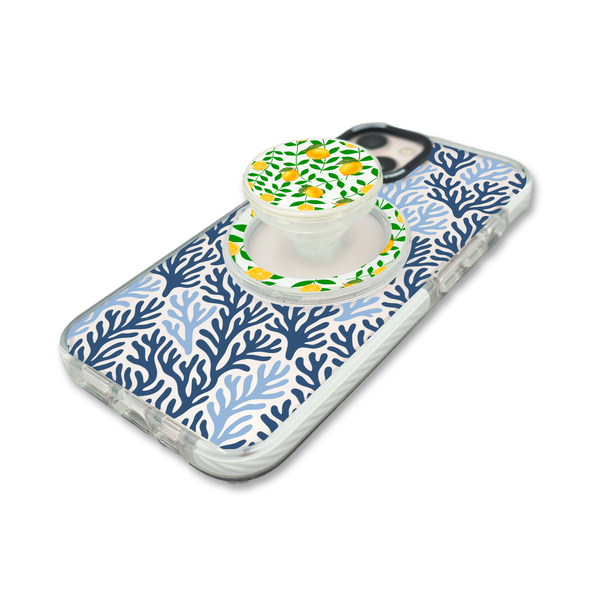 Phone Holder MagSafe Capri Lemon - Mandala Cases 