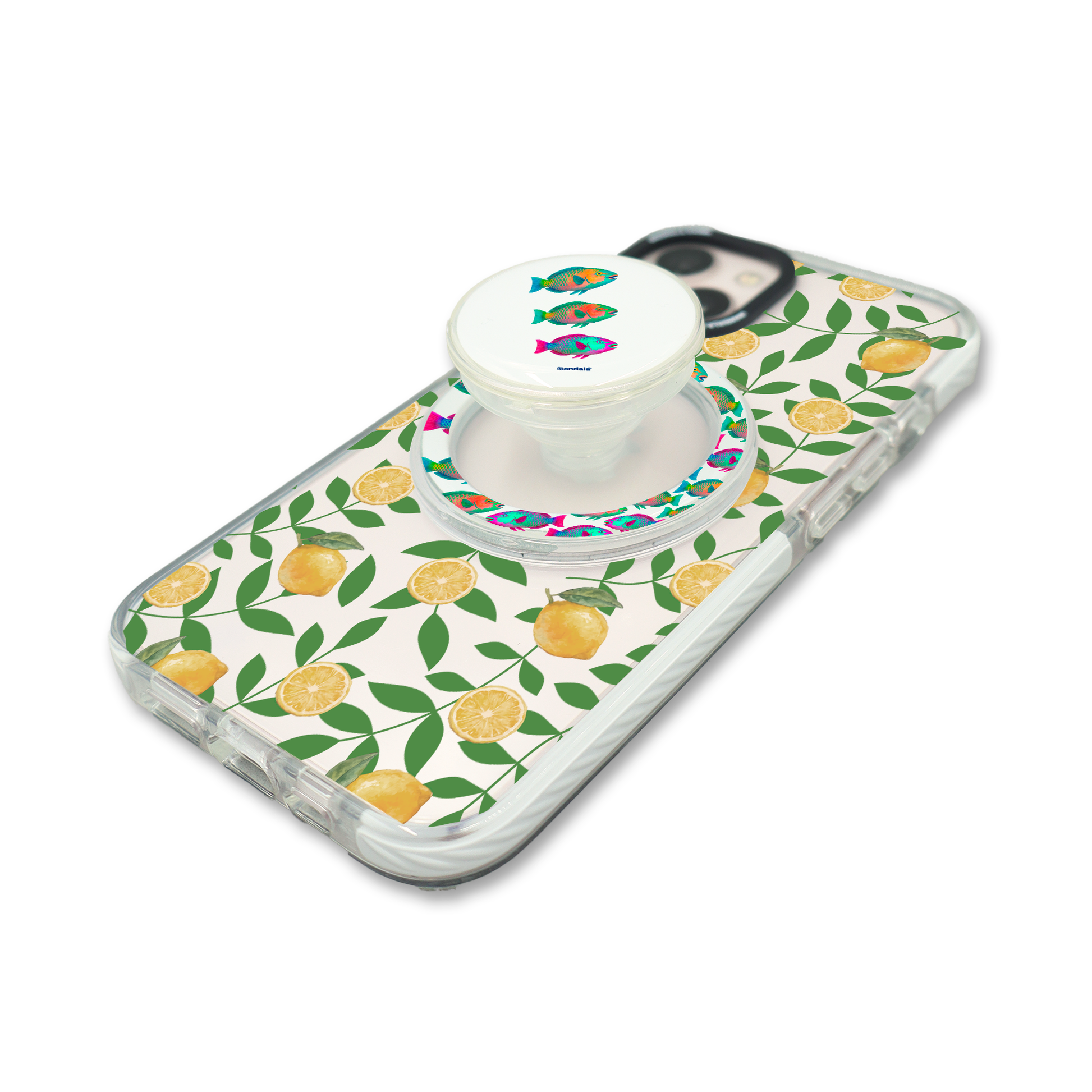Phone Holder  MagSafe  Trío Tropical - Mandala Cases 
