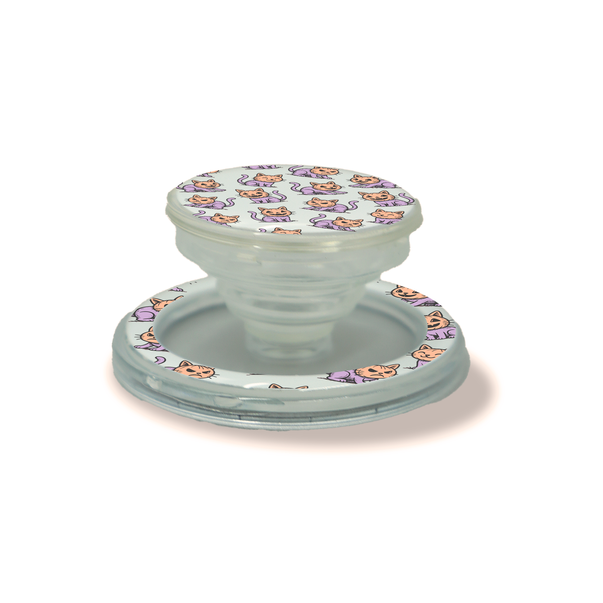 Phone Holder  MagSafe  Pumpkin Cats - Mandala Cases 