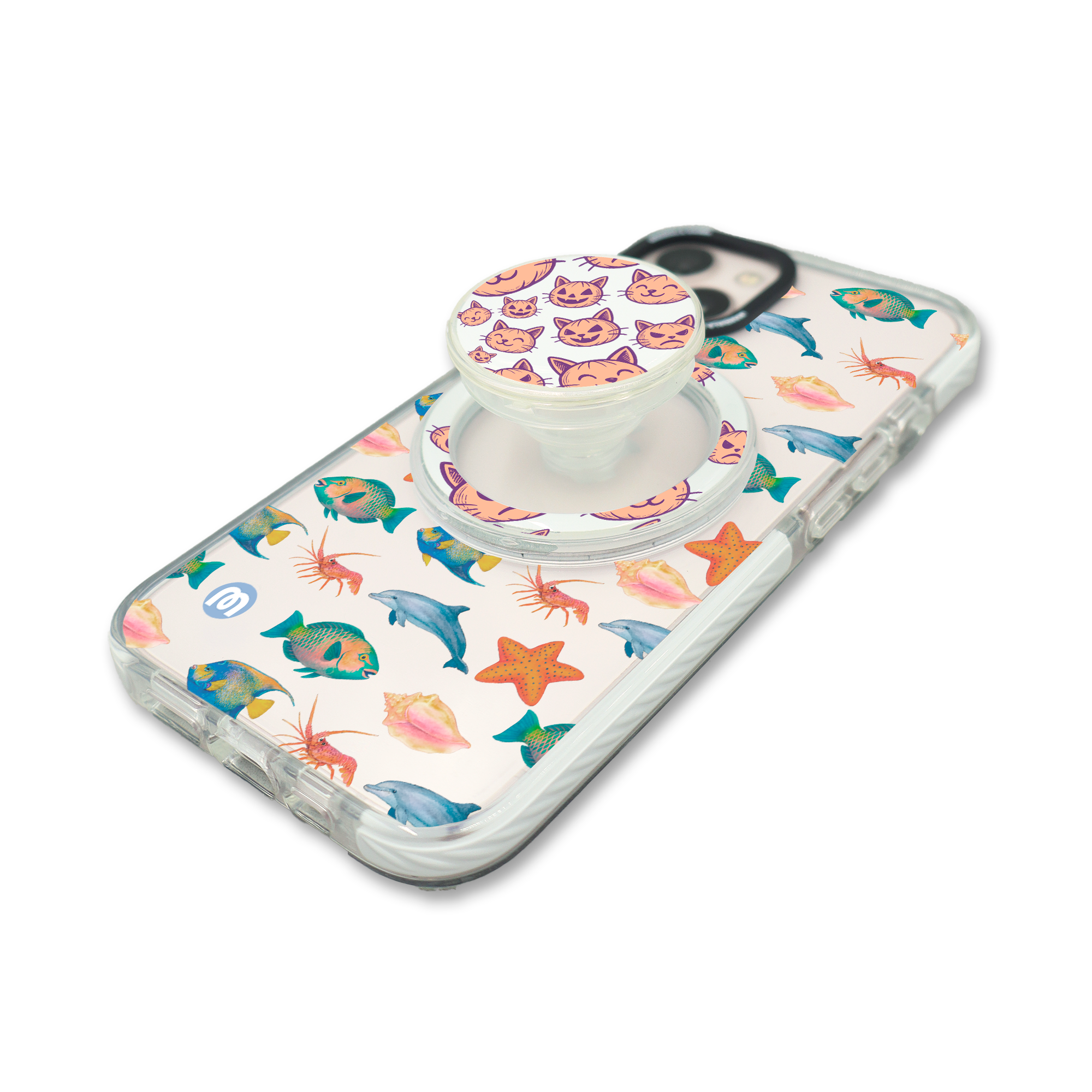 Phone Holder  MagSafe Caritas Tenebrosas - Mandala Cases 
