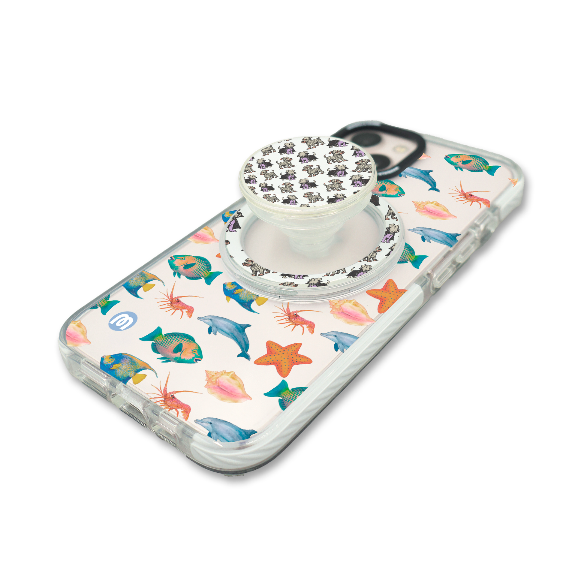 Phone Holder  MagSafe Monstrudogs - Mandala Cases 