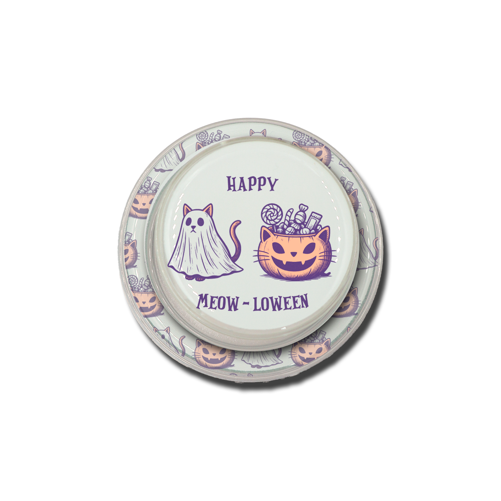 Phone Holder  MagSafe Meow-loween - Mandala Cases 