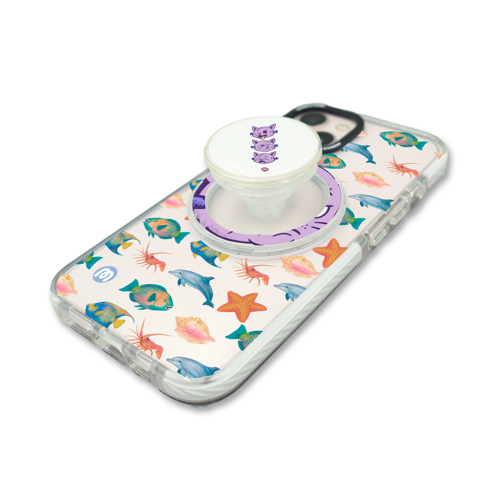 Phone Holder  Gatitos Embrujados - Mandala Cases 