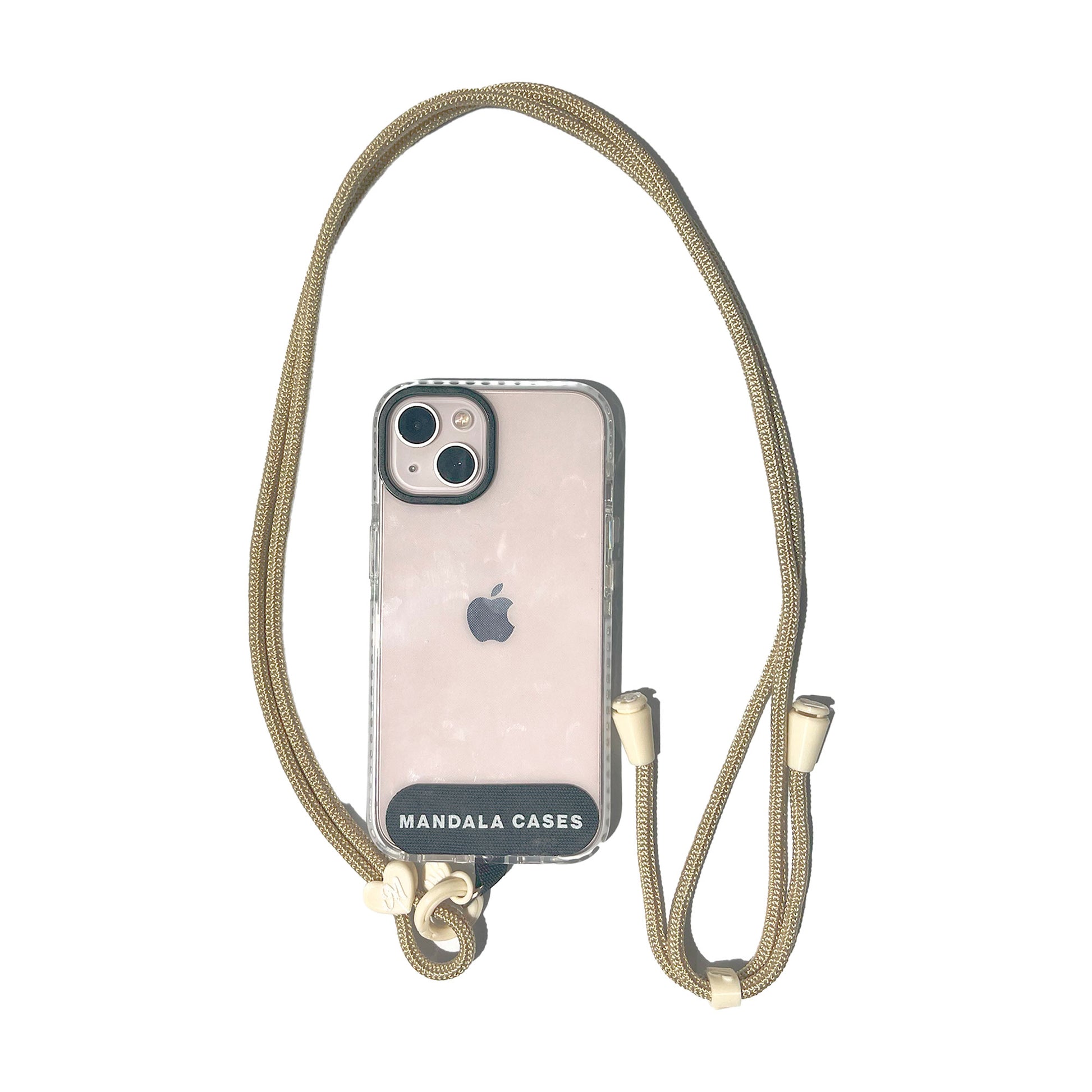 Strap Cordon Gold Heart - Mandala Cases 