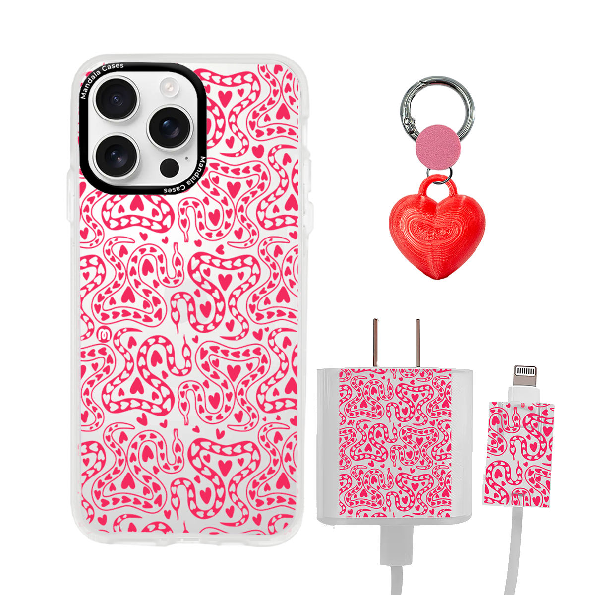 COMBO PITÓN CORAZÓN - Mandala Cases 