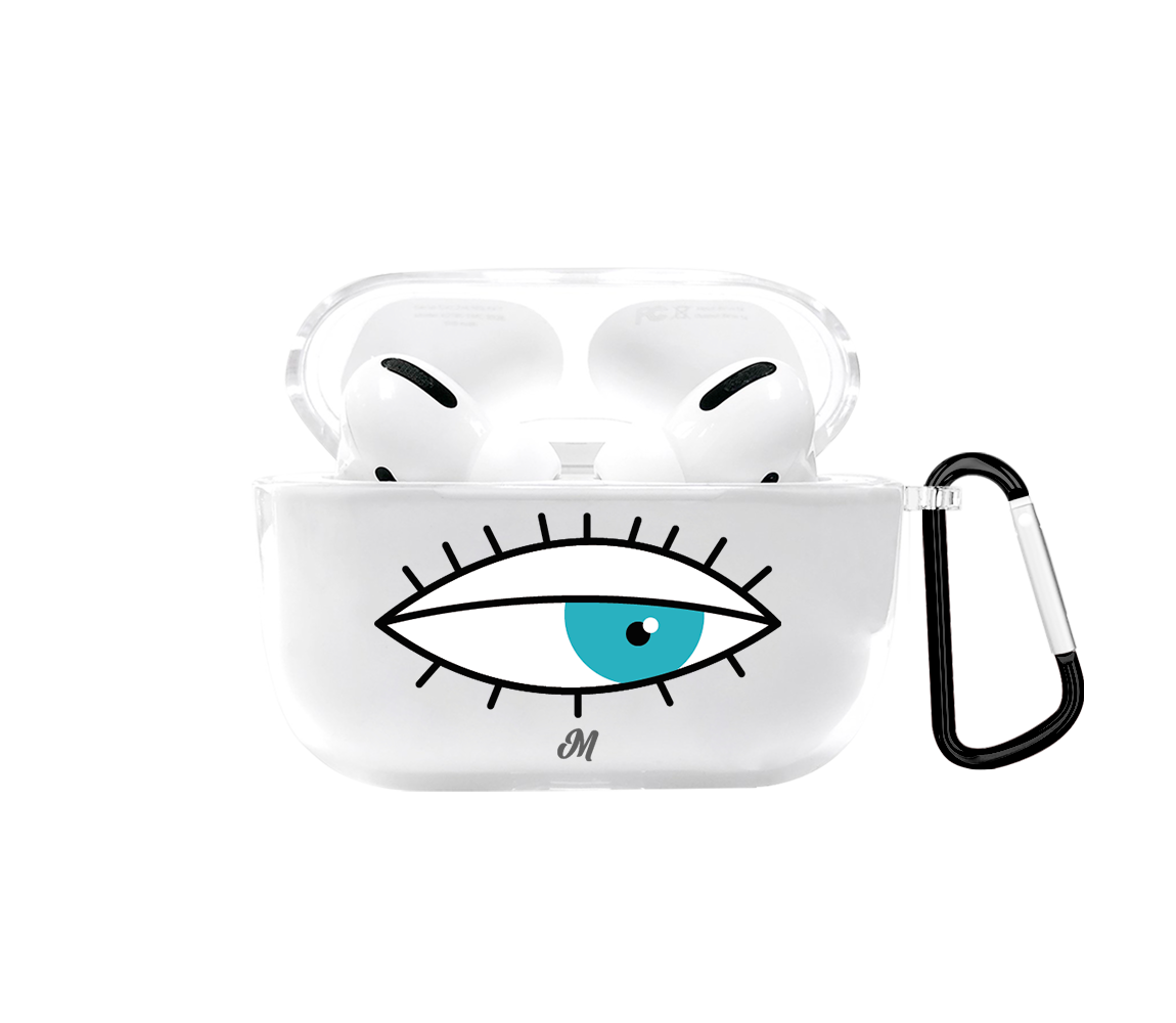 Blue Eye Airpods case - Mandala Cases sas