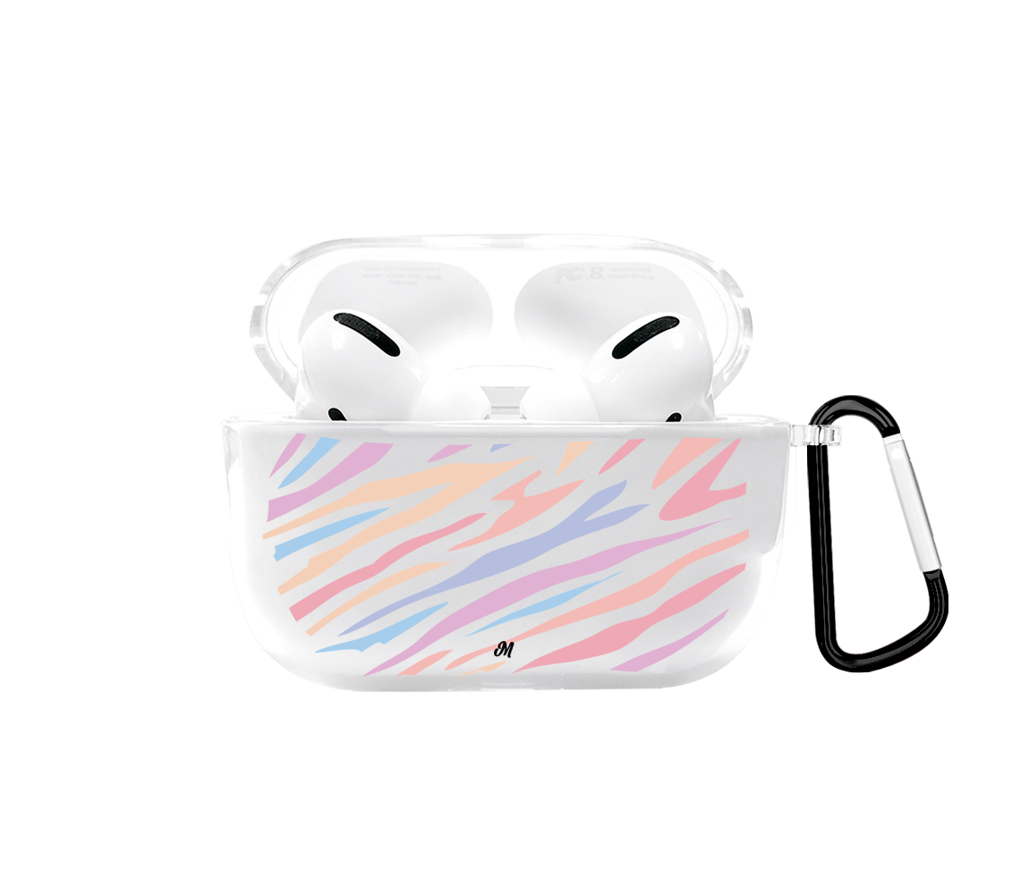 Colored Tiger Airpods case - Mandala Cases sas