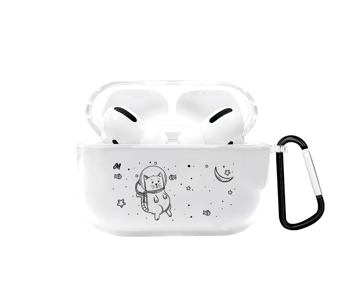 Space Cat Airpods case - Mandala Cases
