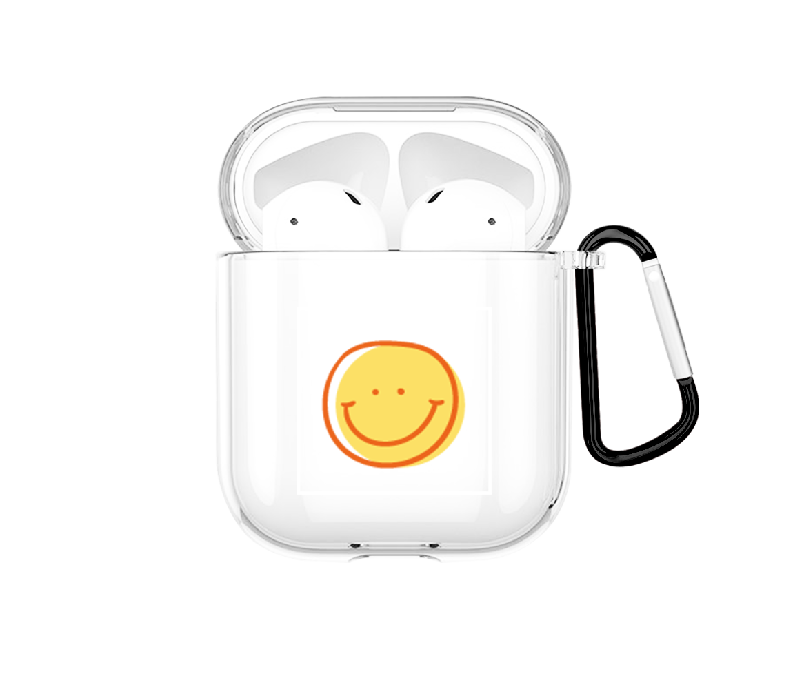 cara feliz Airpods case - Mandala Cases