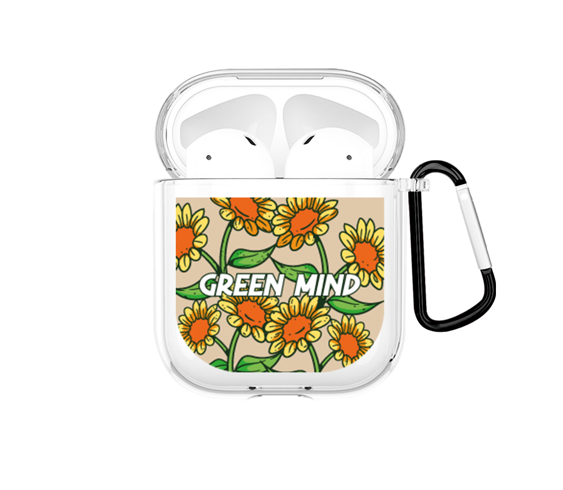 Jardin de girasoles Airpods case - Mandala Cases