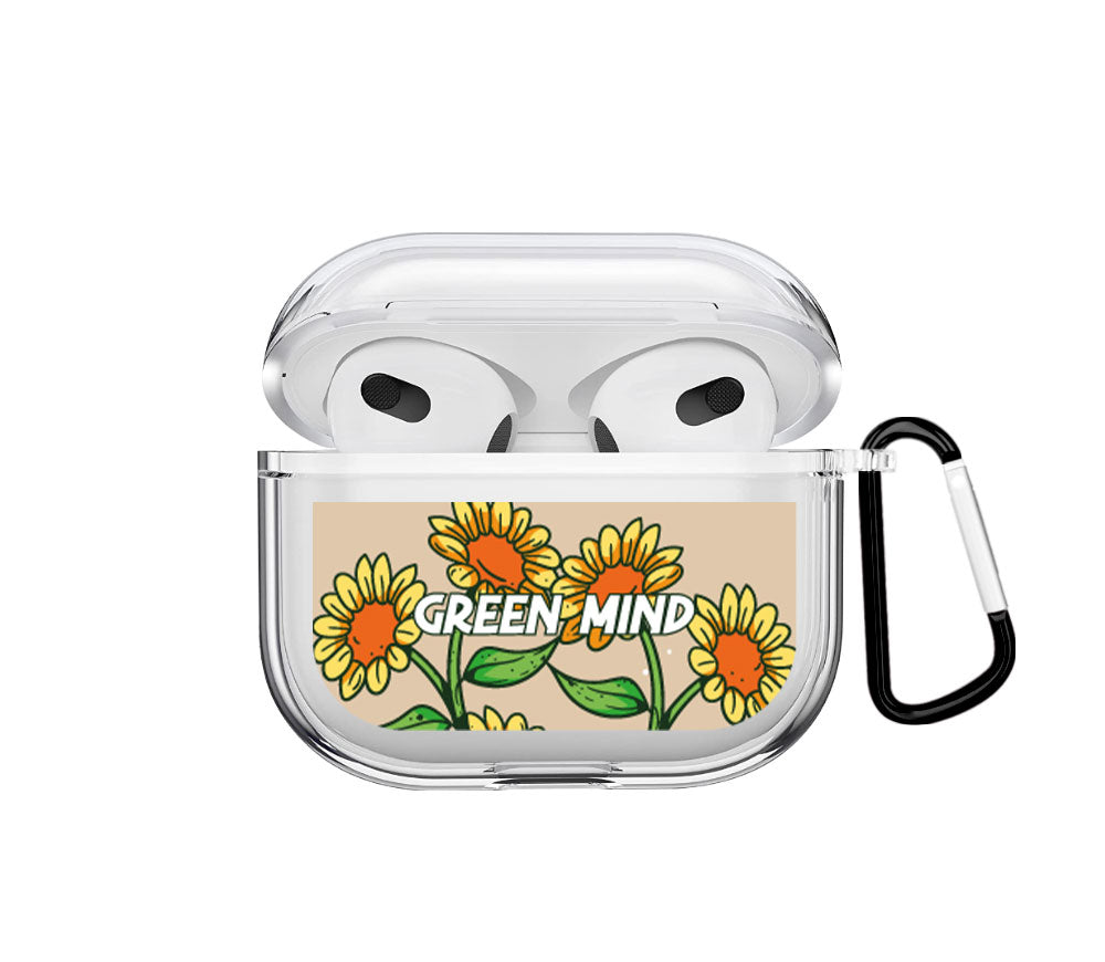 Jardin de girasoles Airpods case - Mandala Cases