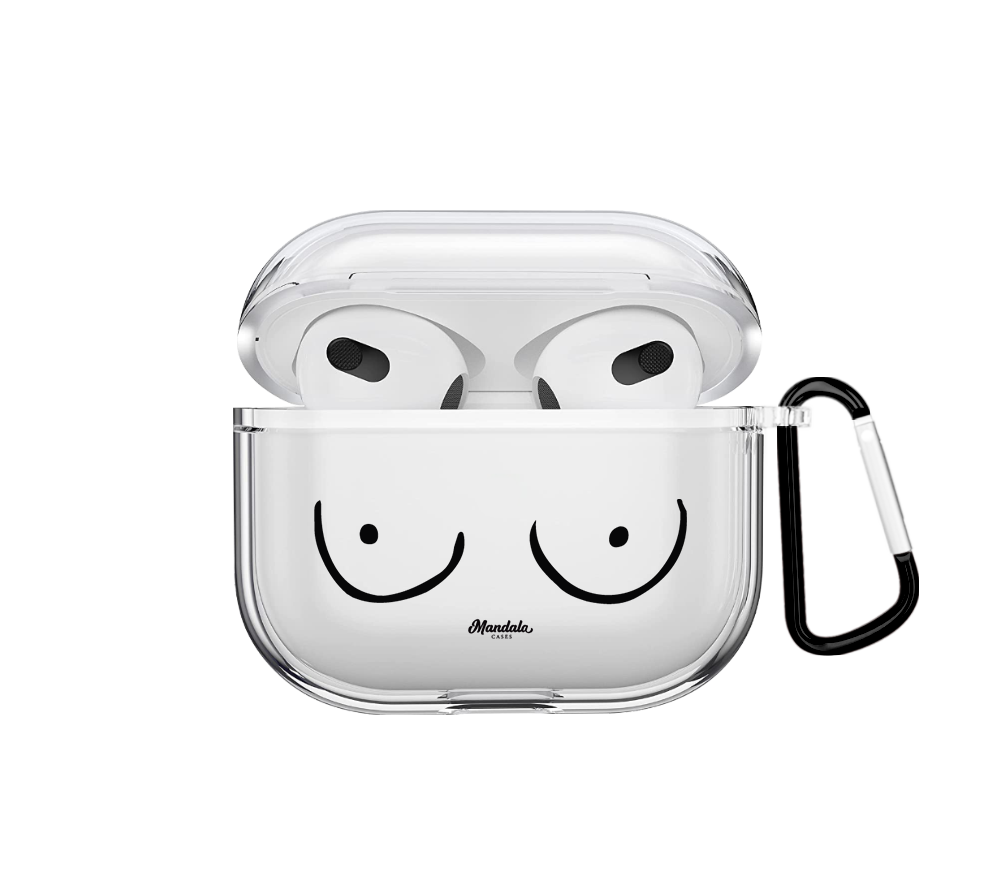 Boobs Airpods case - Mandala Cases