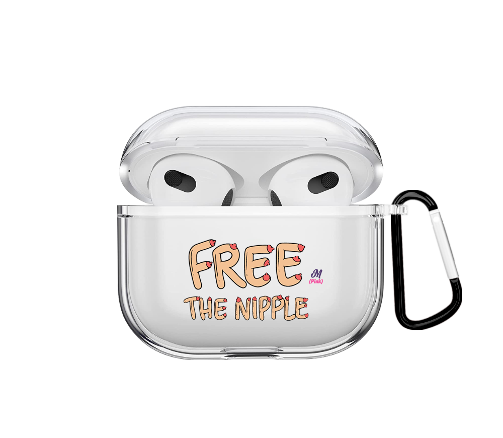 Free the Nipple Airpods case - Mandala Cases