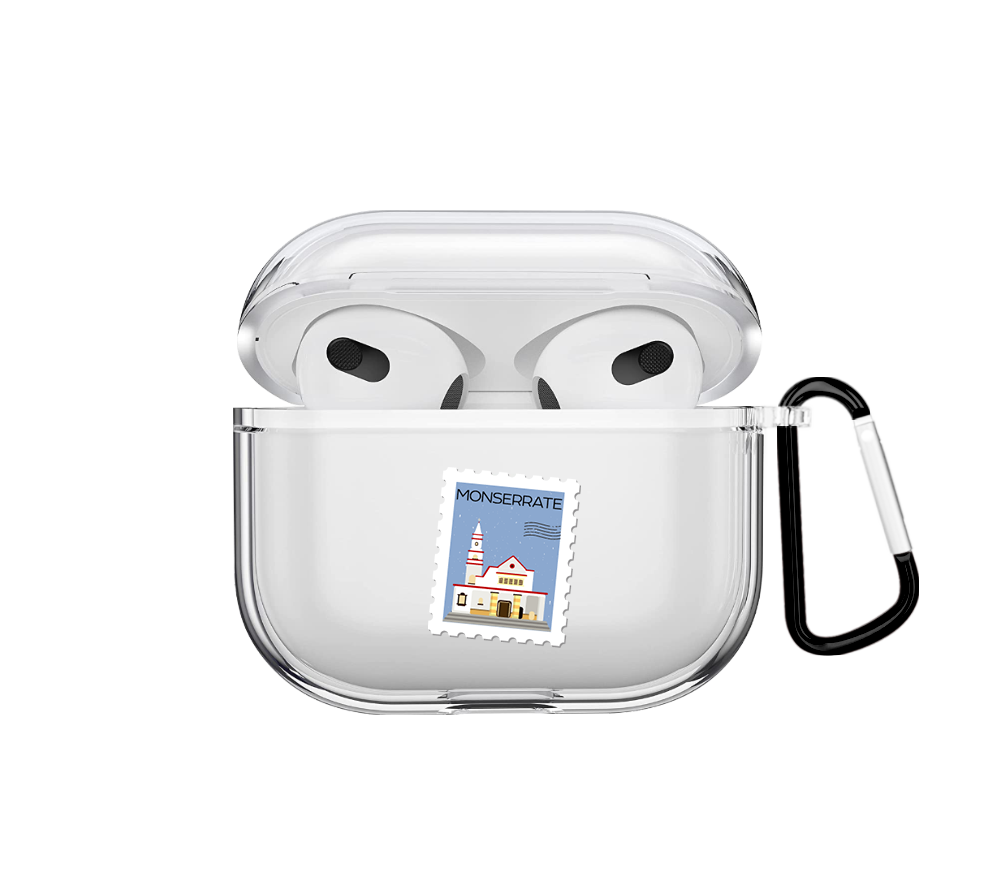 Stamp Monserrate Airpods case - Mandala Cases
