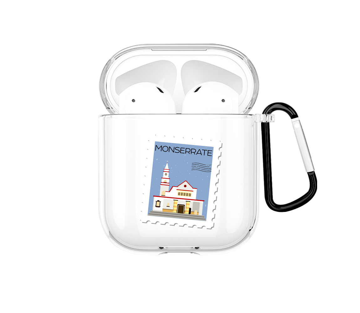 Stamp Monserrate Airpods case - Mandala Cases