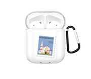 Stamp Monserrate Airpods case - Mandala Cases