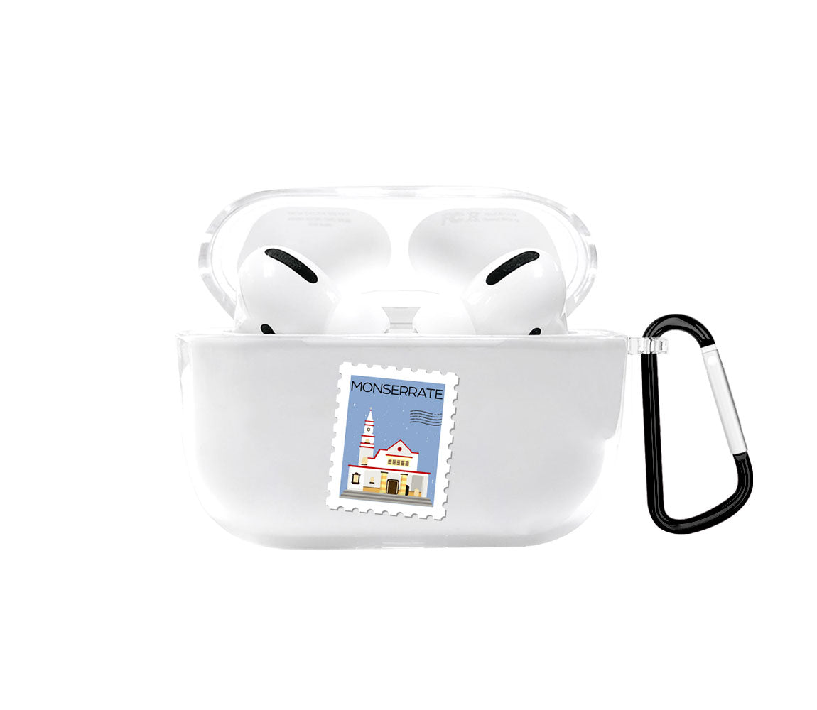 Stamp Monserrate Airpods case - Mandala Cases