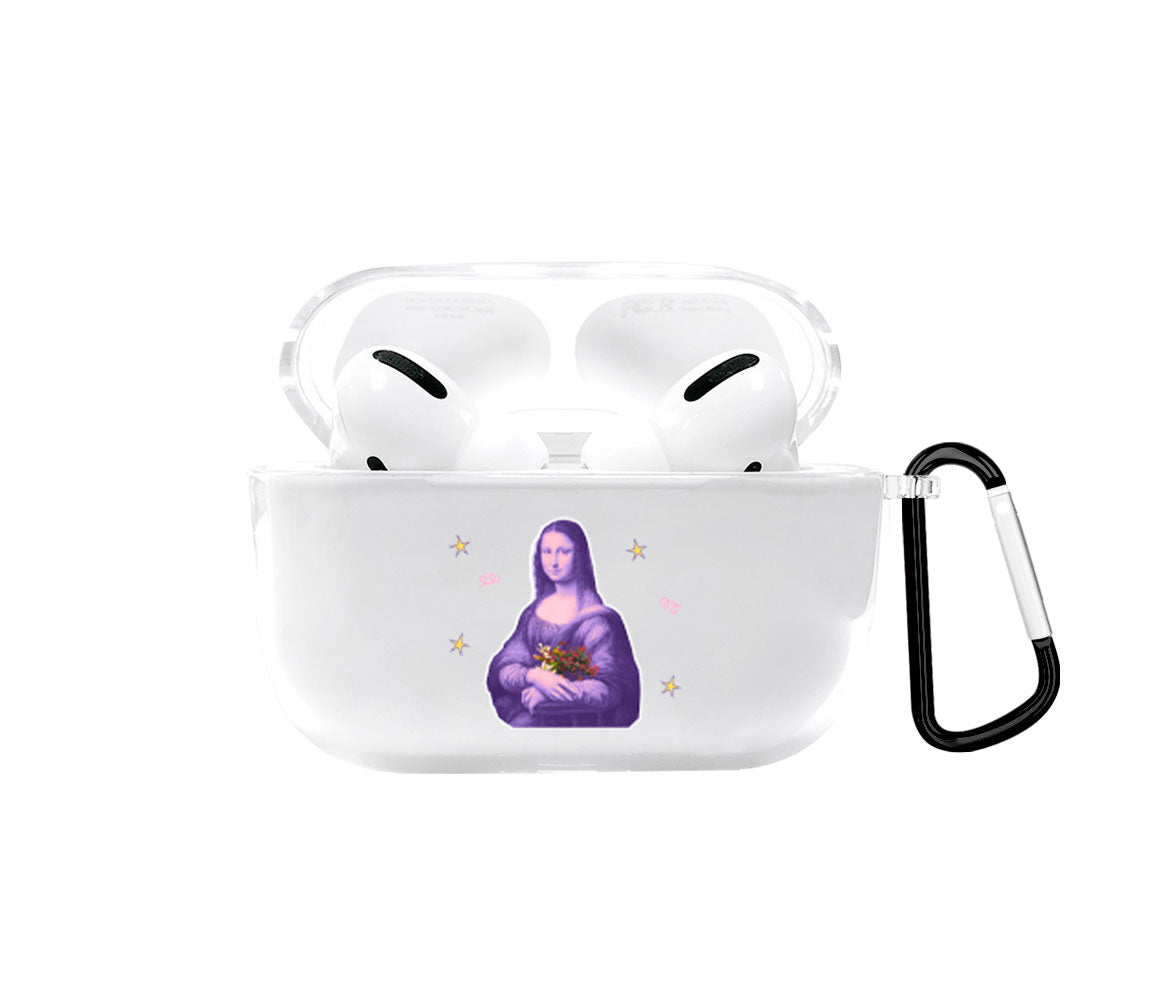Mona lisa Airpods case - Mandala Cases 