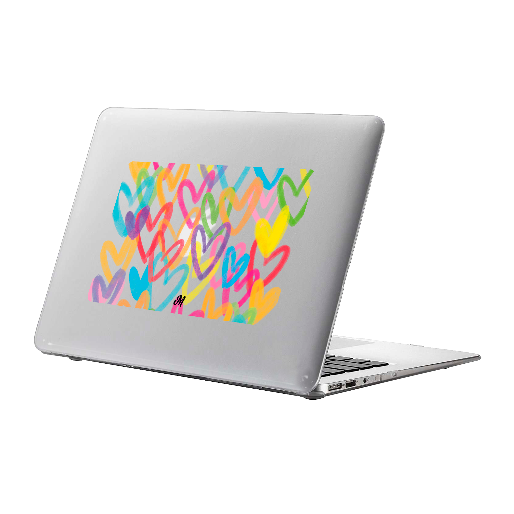 Corazones Arcoíris MacBook Case - Mandala Cases
