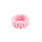 PINK CURVY RING - Mandala Cases